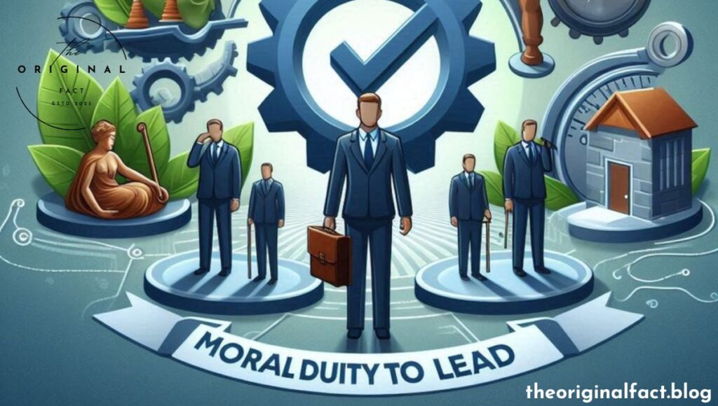 Moral Duty to Lead, Leader