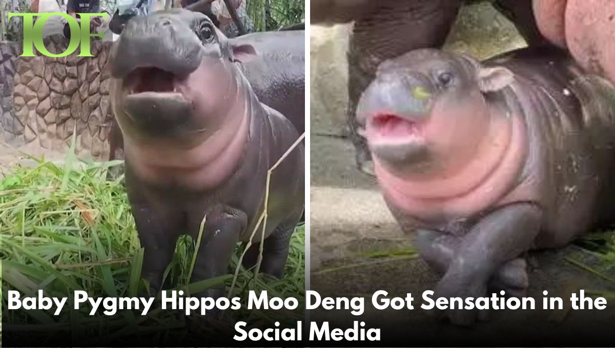 Baby Pygmy Hippos,Moo Deng