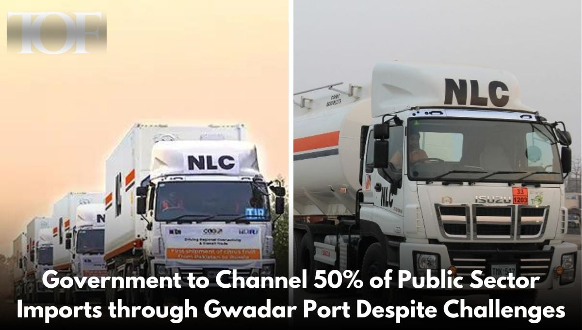 NLC, Imports, Gawadar Port