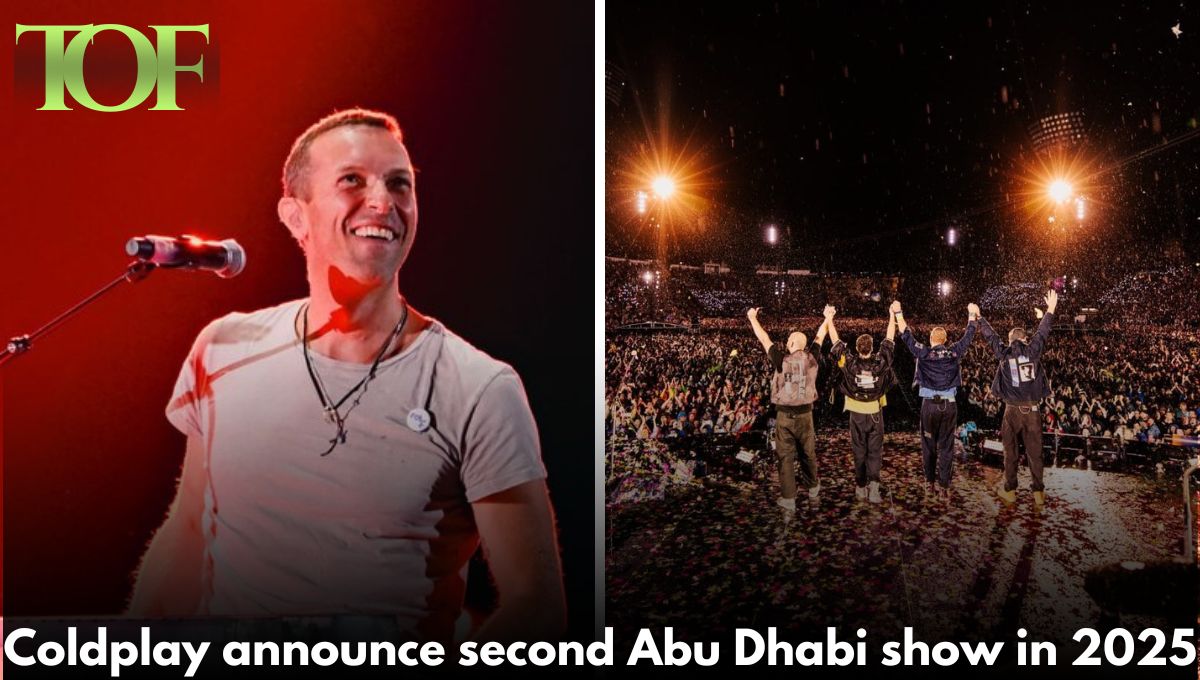 Coldplay, second Abu Dhabi show, Coldplay Abu Dhabi 2025