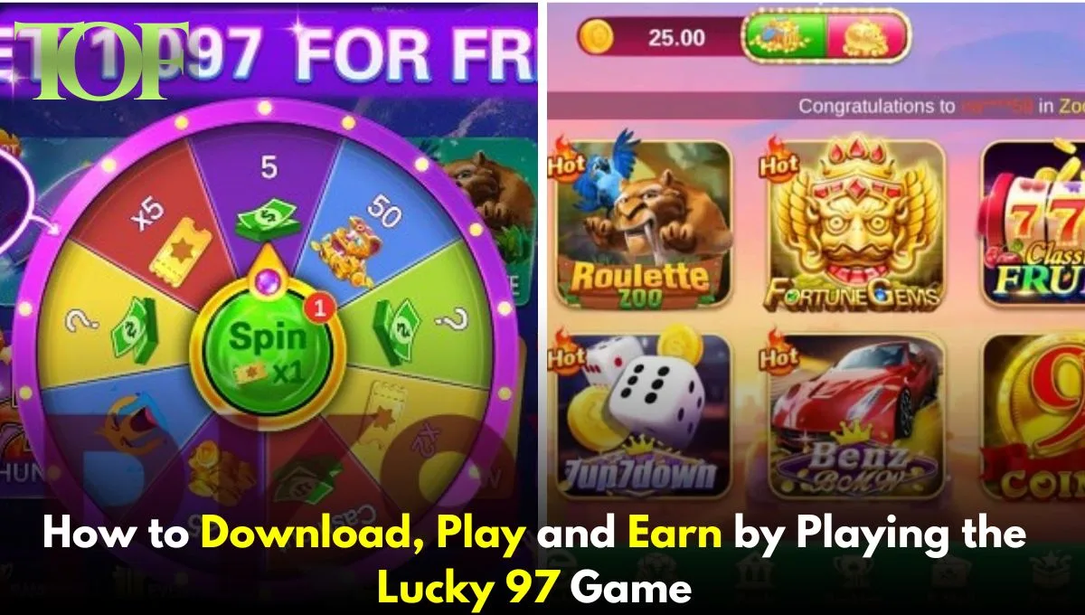 Images of Lucky 97 Game Interface