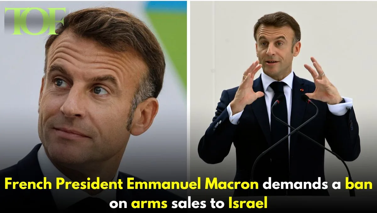 Images of French President Emmanuel Macron