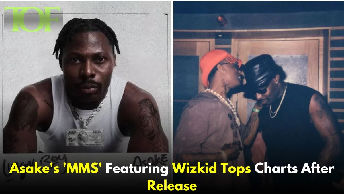 Images of Asake's 'MMS' official Song Featuring Wizkid