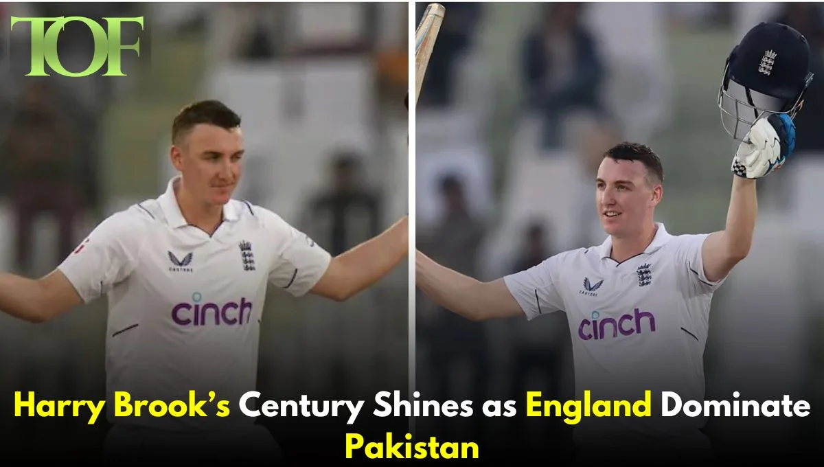 Images of Harry Brook in England vs Pakistan Test Match