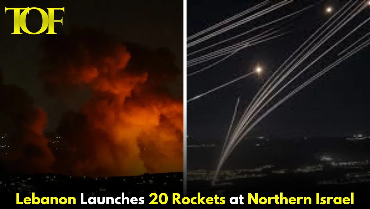 Images of Lebanon Launches 20 Rockets