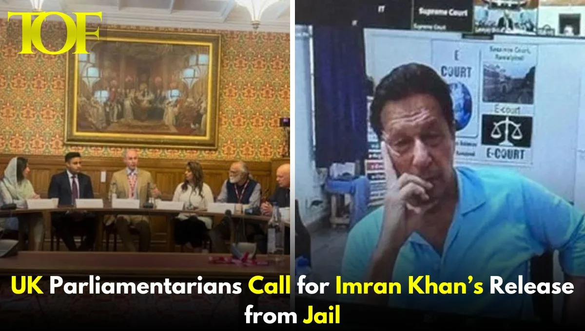 Images of UK Parliamentarians and Imran Khan