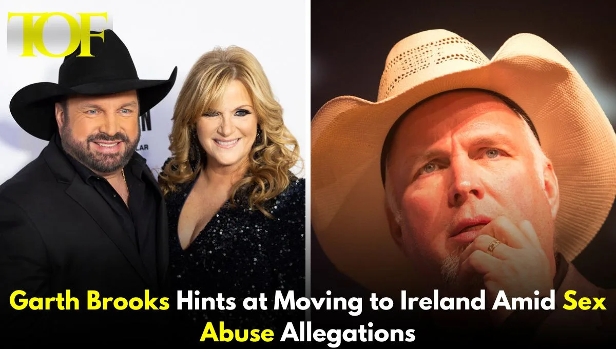 Images of Garth Brooks and his Wife