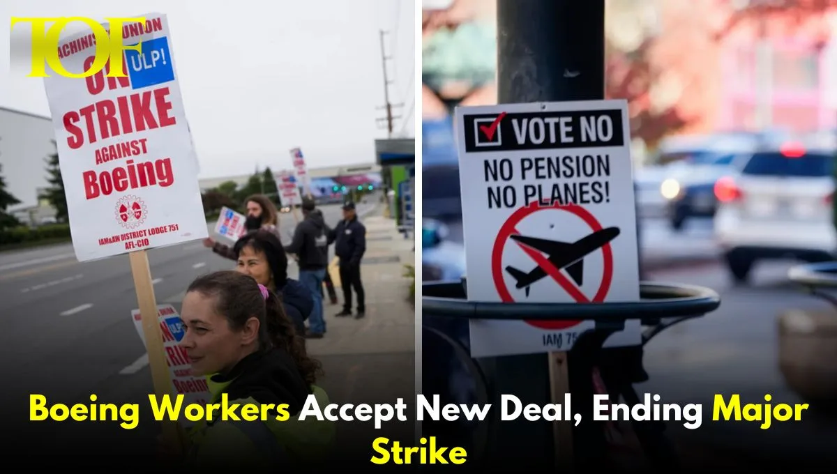 Images from Boeing Workers Protest