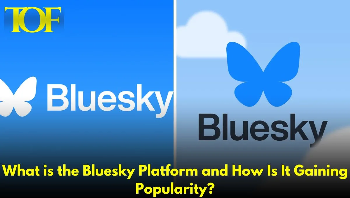 Official Logo of Bluesky Platform