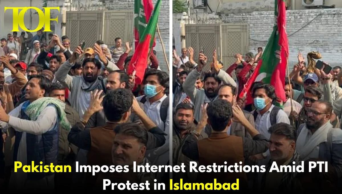 Images from PTI Protest