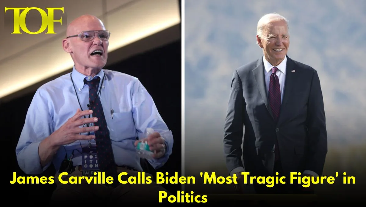 Images of James Carville and Joe Biden