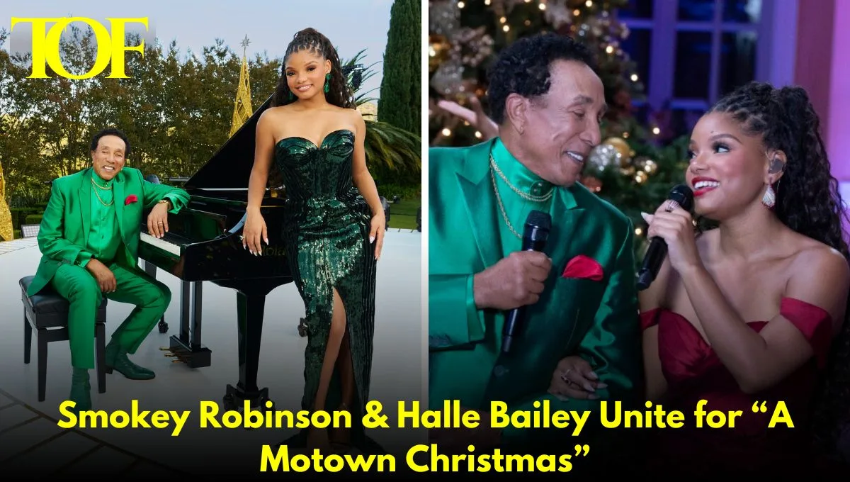 Images of Smokey Robinson & Halle Bailey