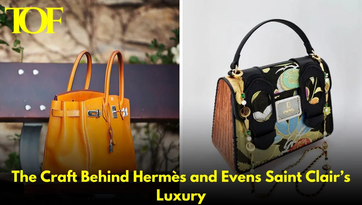 Images of Hermès and Evens Saint Clair’s Luxury Bags