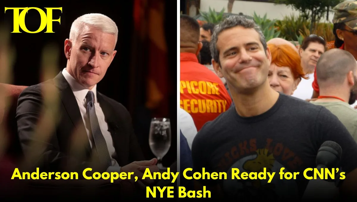 Images of Anderson Cooper and Andy Cohen