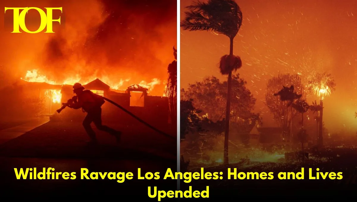 Images of Wildfires Ravage Los Angeles